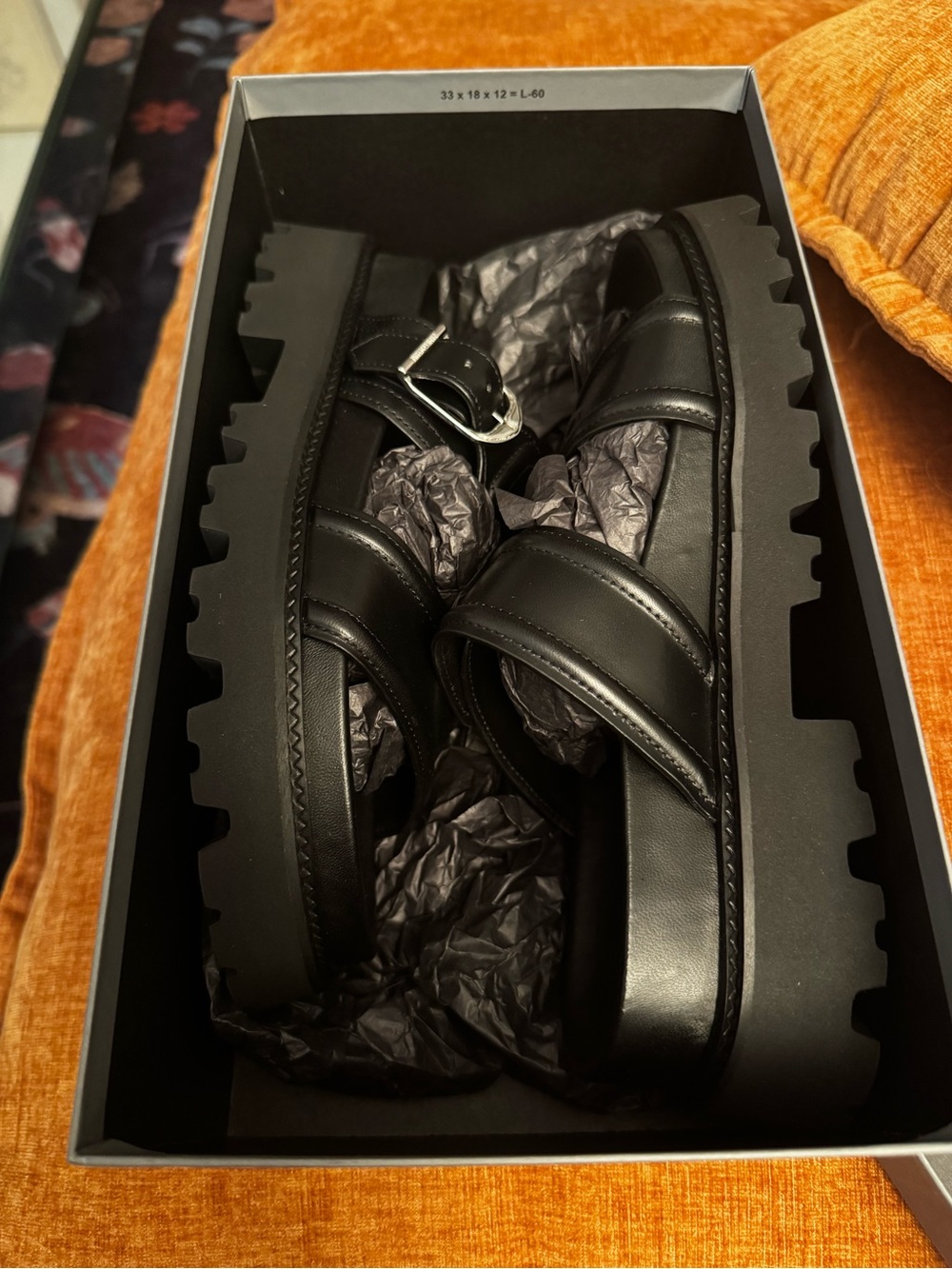 Zadig & Voltaire Black Leather Ride Mules